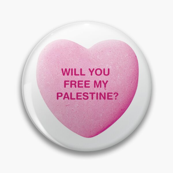 Item preview, Will you free my Palestine? Candy Heart Sweet Sticker designed and sold by Baelaeaf.