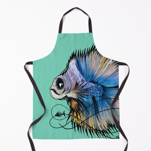 Item preview, Zombie fighting fish designed and sold by EMMJ-ART.
