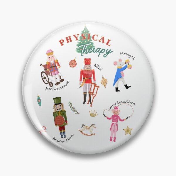 Artikelvorschau, Physiotherapie-Nussknacker-Crew, Weihnachts-PT-Nussknacker, PT-Geschenk, PT-Therapeut entworfen und verkauft von Monsweetpea.