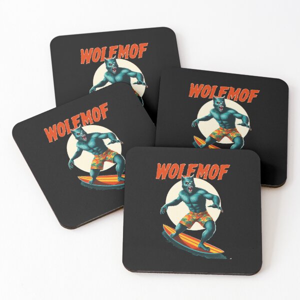 Item preview, vintage wolfman retro designed and sold by Arctic frame studio.