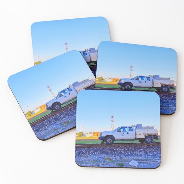 Item preview, CSX Hi-Rail Pickup Truck on the tracks designed and sold by train-shop.