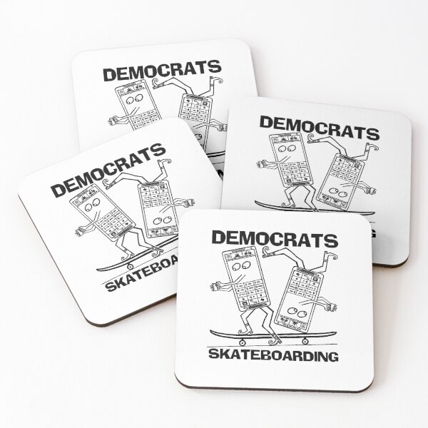 Item preview, DEMOCRATS ~ CELL-PHONES ~ SKATEBOARDING ~ (V-8-19) designed and sold by RodeoMalibu.