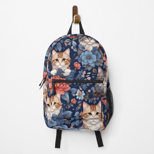 Item preview, Sweet kittens in flowers designed and sold by M-Y-A-R-T-.