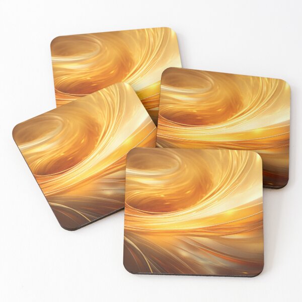 Item preview, Golden waves background designed and sold by Alenus.