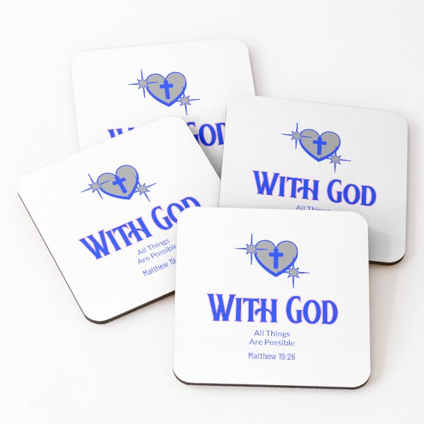 Item preview, Matthew 19:26 designed and sold by jmtees6.