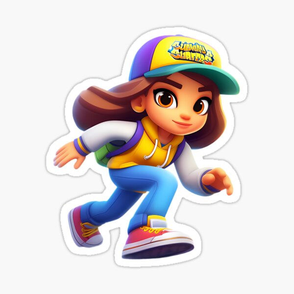 Retro Badge Subway Surfers Jake - Subway Surfers - Pin