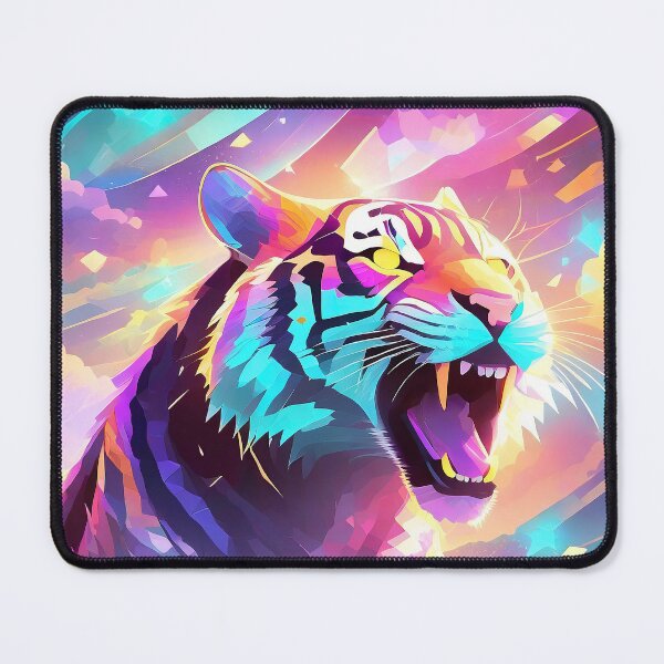 Item preview, Roar of the Cosmic Tiger designed and sold by Artsypalooza.