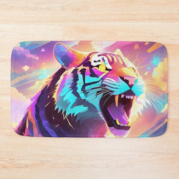 Item preview, Roar of the Cosmic Tiger designed and sold by Artsypalooza.