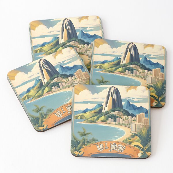 Item preview, Rio de Janeiro's Vintage Passion: Retro Poster Collection designed and sold by Ceemko's Vintage Corner.