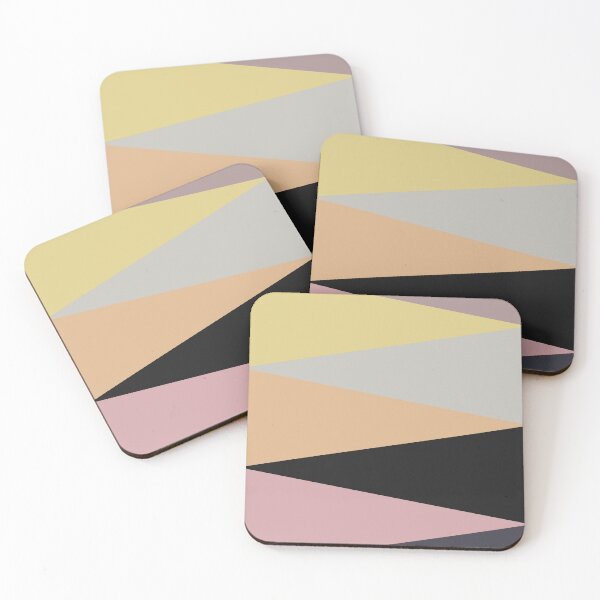 Item preview, Colored Geometric Triangles Pattern designed and sold by Jeallan Designs.