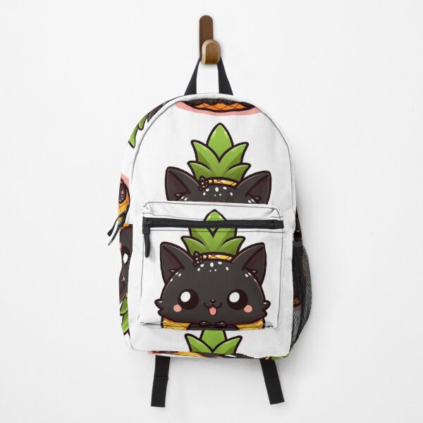 Item preview, Black cat and pineapple designed and sold by bubblevixen.