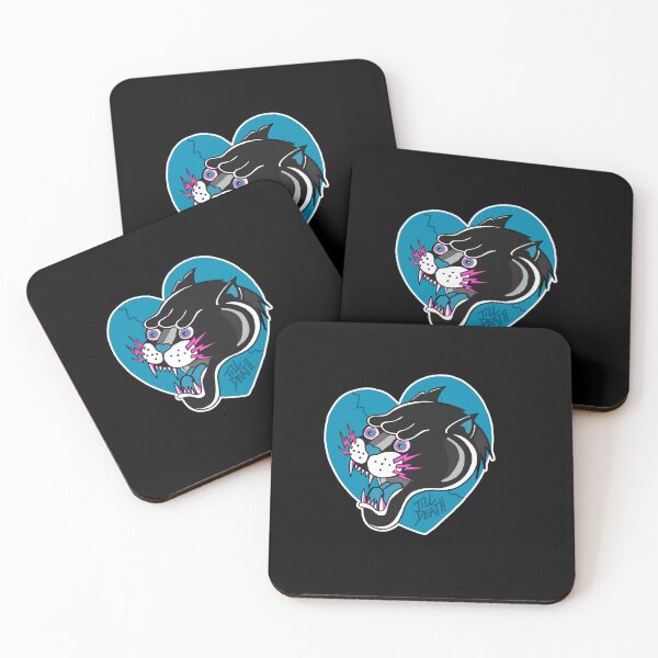 Item preview, Old school Pink and Blue panther designed and sold by Ben-Cha.