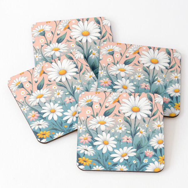 Item preview, Minimal Daisy Floral Pattern  designed and sold by Nicesiri.