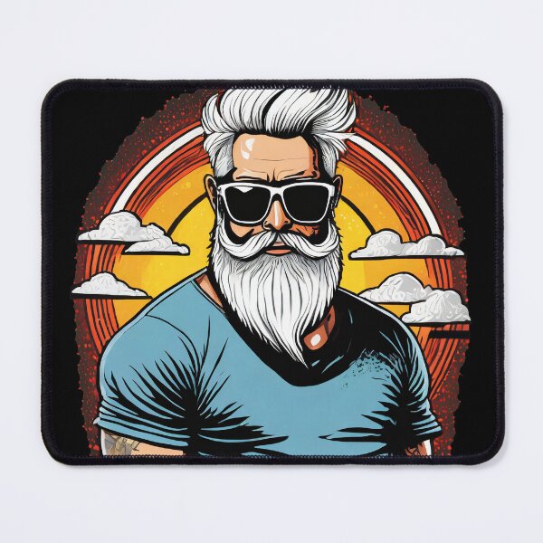 Item preview, Bearded Man with Sunglasses designed and sold by SloJart.