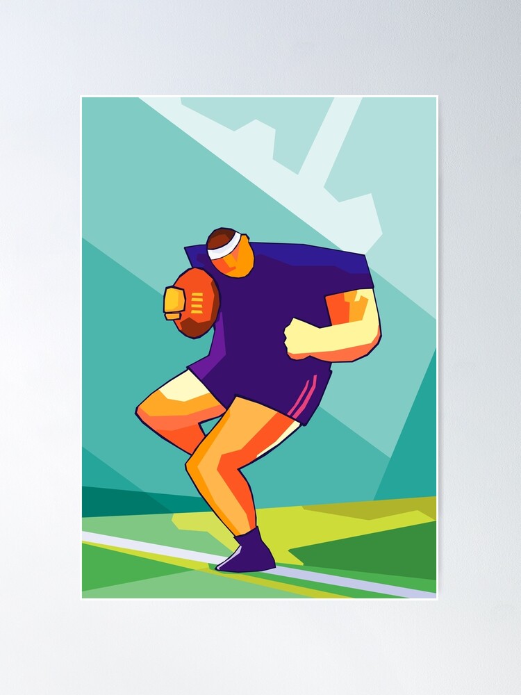 Rugby Union Pop Art | Poster
