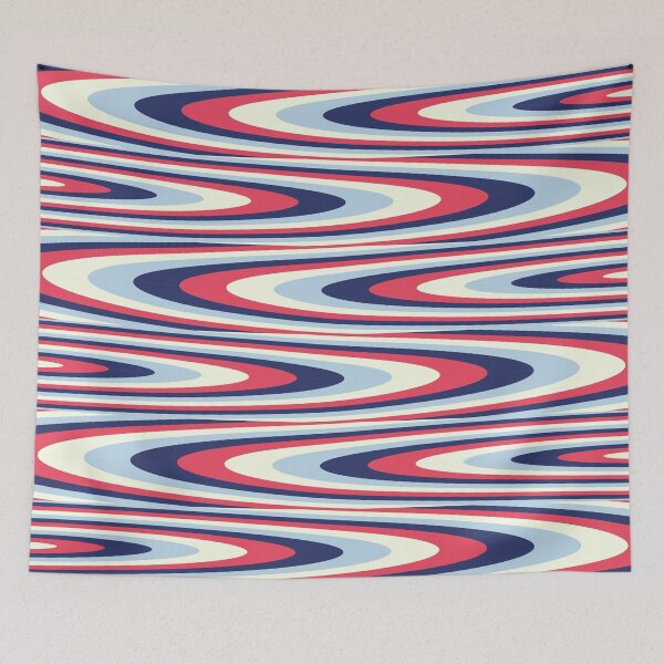 Item preview, Colorful Ripple Pattern designed and sold by TheArtism.