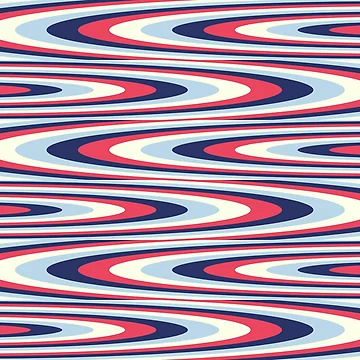 Artwork thumbnail, Colorful Ripple Pattern by TheArtism