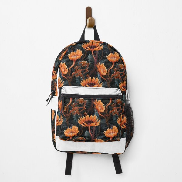 Item preview, Orange Venus Flytrap Plant Pattern designed and sold by BloomPattern.