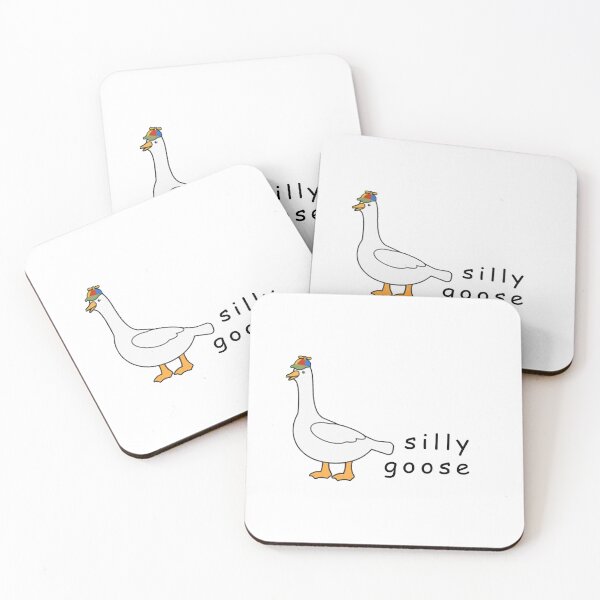 Item preview, Silly Goose on the Loose Funny Goose Honk Bonk Meme designed and sold by Jesticker.