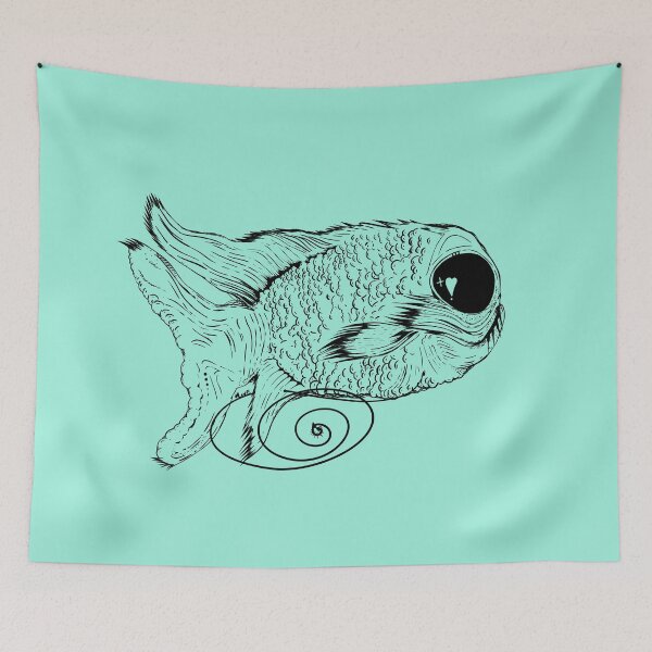 Item preview, Zombie Saltwater Fish designed and sold by EMMJ-ART.