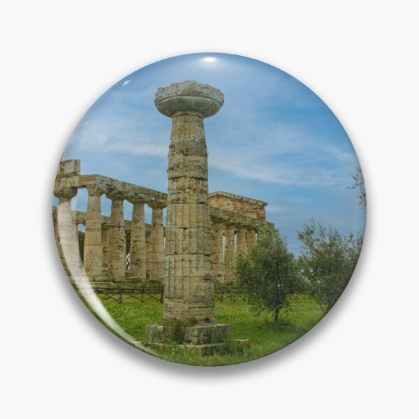 Item preview, Temple of Athena, built by the Greeks circa 500 BC at Paestum Italy designed and sold by Photopat.