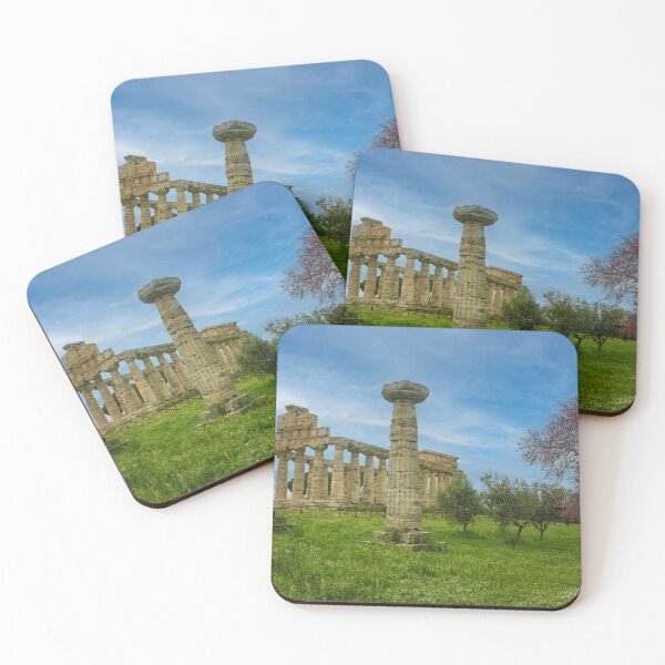 Item preview, Temple of Athena, built by the Greeks circa 500 BC at Paestum Italy designed and sold by Photopat.