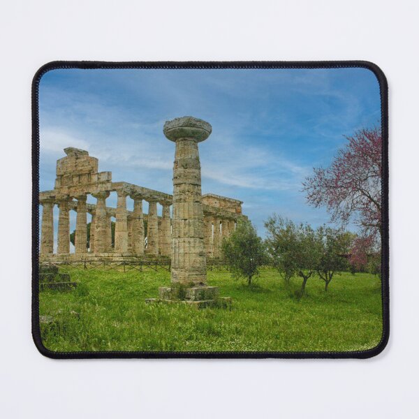 Item preview, Temple of Athena, built by the Greeks circa 500 BC at Paestum Italy designed and sold by Photopat.