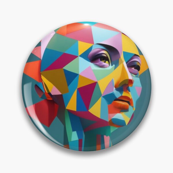 Item preview, woman head abstract 14 designed and sold by rayo-art.