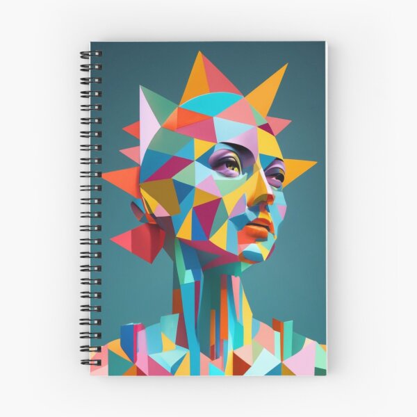 Item preview, woman head abstract 14 designed and sold by rayo-art.