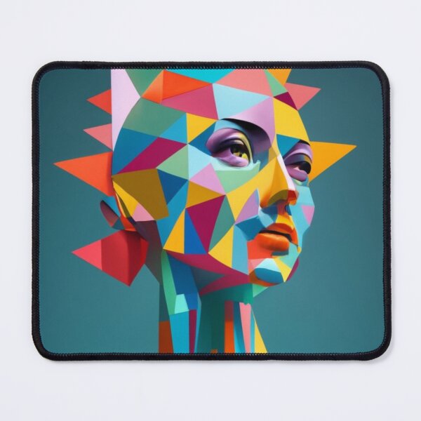 Item preview, woman head abstract 14 designed and sold by rayo-art.
