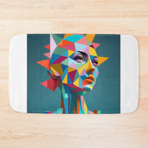 Item preview, woman head abstract 14 designed and sold by rayo-art.