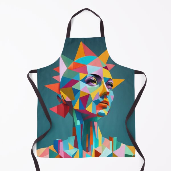 Item preview, woman head abstract 14 designed and sold by rayo-art.