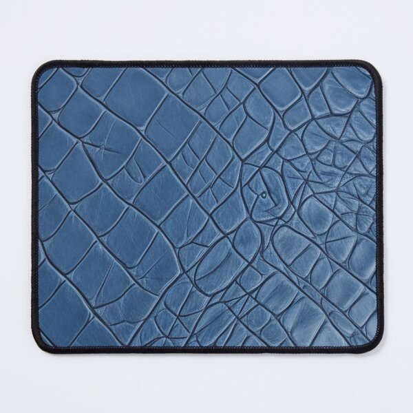 Item preview, Plain Blue Leather Pattern Popart Style Colorful  designed and sold by ShopSunday.