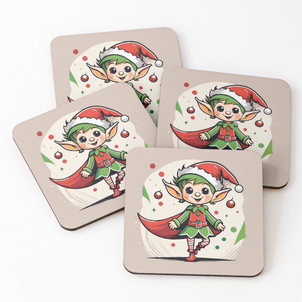 Item preview, Cute Christmas Elf designed and sold by Bratak.