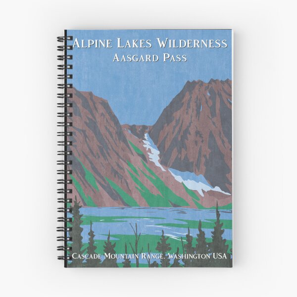 Item preview, Alpine Lakes Wilderness, Washington USA Poster designed and sold by JordanHolmes.