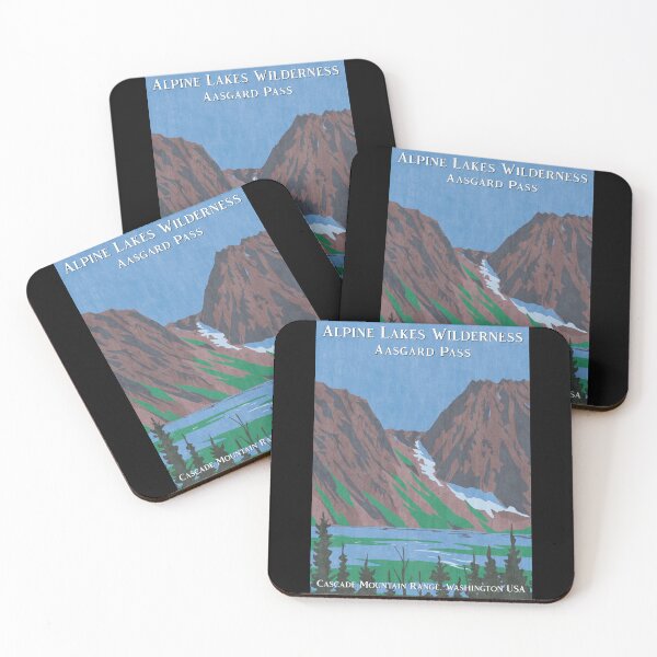 Item preview, Alpine Lakes Wilderness, Washington USA Poster designed and sold by JordanHolmes.