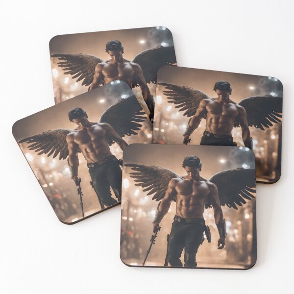 Item preview, Fallen Angel - Male designed and sold by Geek-Girl-Art.