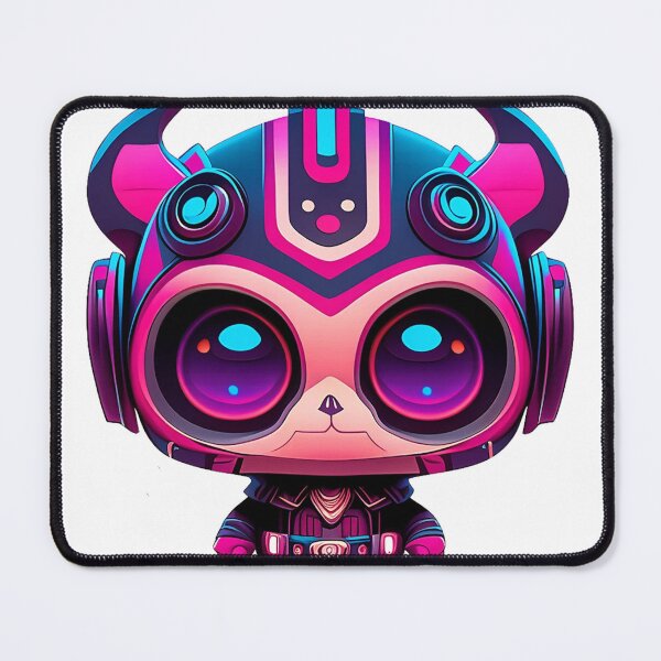 Item preview, Cute Skull Head Futuristic Character Sticker designed and sold by MasTpx.