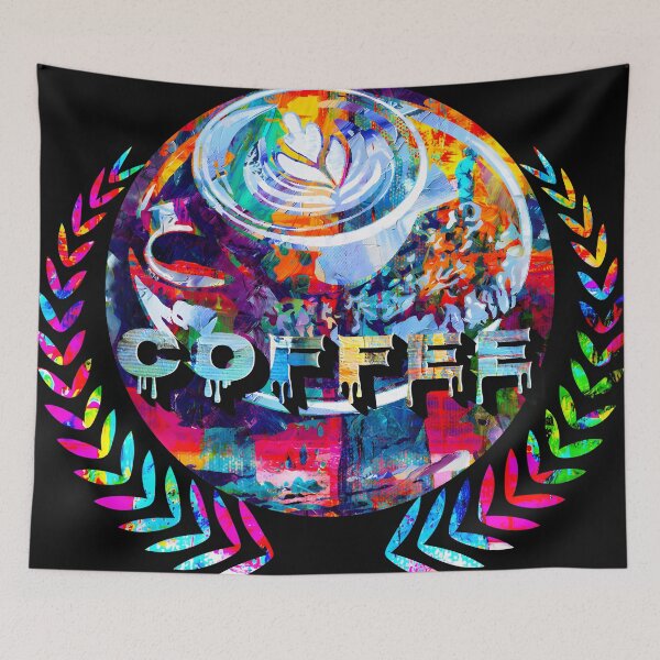 Item preview, Coffee : Abstract Painting designed and sold by ratchawoot.