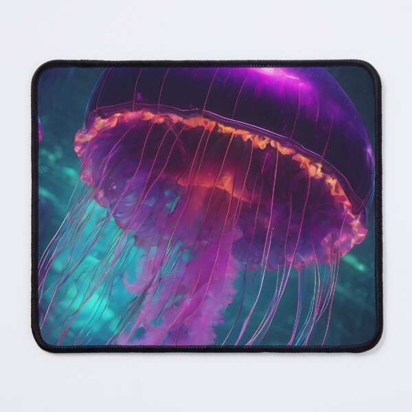 Item preview, Beautiful neon Jellyfish designed and sold by Geek-Girl-Art.