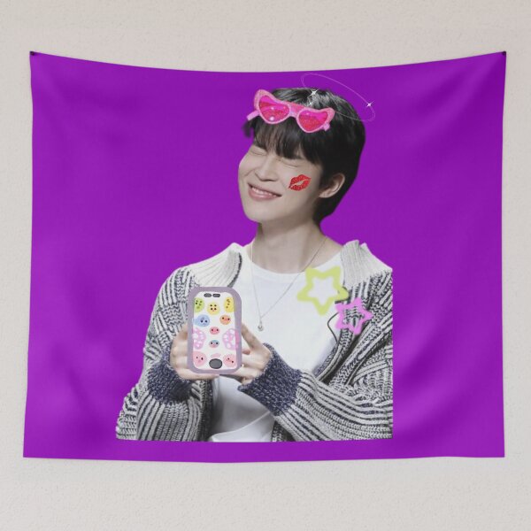 Item preview, JIMIN CUTE CELL PHONE  designed and sold by DiscoVibes.