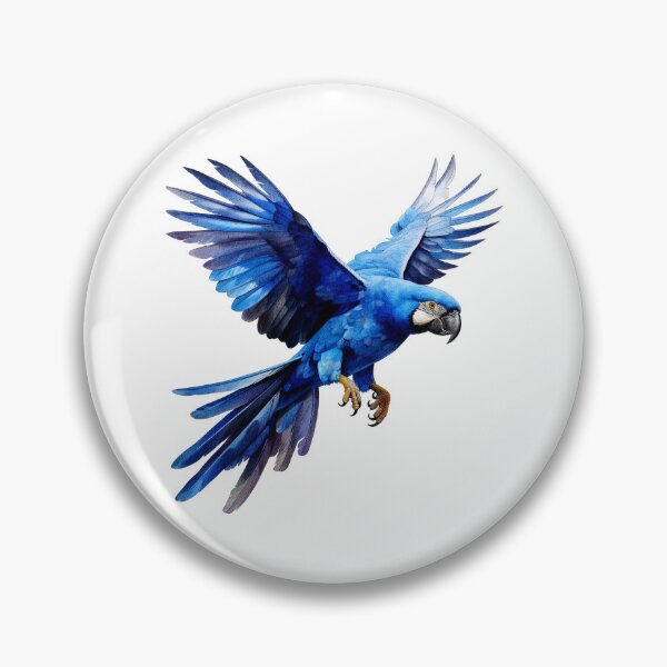 Artikelvorschau, Fliegender blauer Papagei entworfen und verkauft von Kkoriginal.