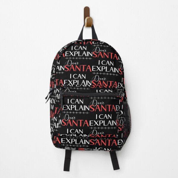 Item preview, "Dear Santa, I can Explain" Simple and Elegant Santa Text Design for Christmas designed and sold by TJ-Designs21.