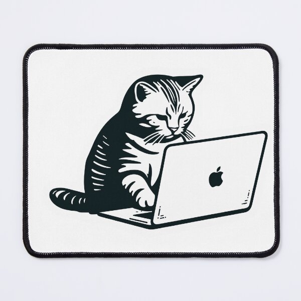 Item preview, Tech-Savvy Cat designed and sold by Felix-Designer.