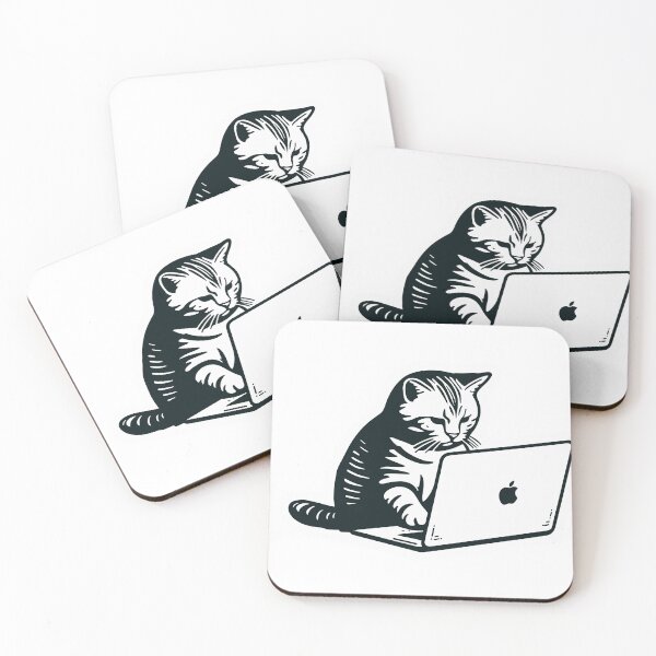 Item preview, Tech-Savvy Cat designed and sold by Felix-Designer.
