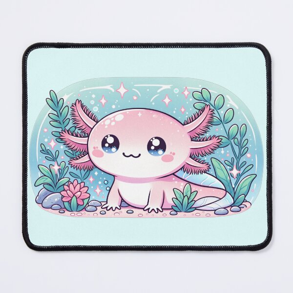 Item preview, Kawaii Axolotl Bliss: Dive into Cuteness! designed and sold by pixlexi.
