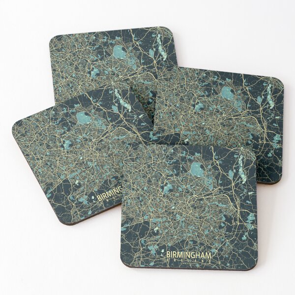 Item preview, Birmingham City Map of England - Summer designed and sold by deMAP.