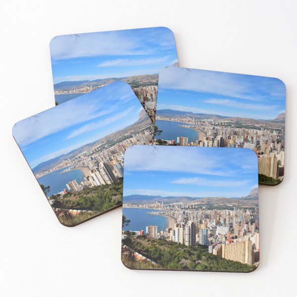 Item preview, Benidorm Skyline Cityscape Costa Blanca Spain designed and sold by AndyEvansPhotos.