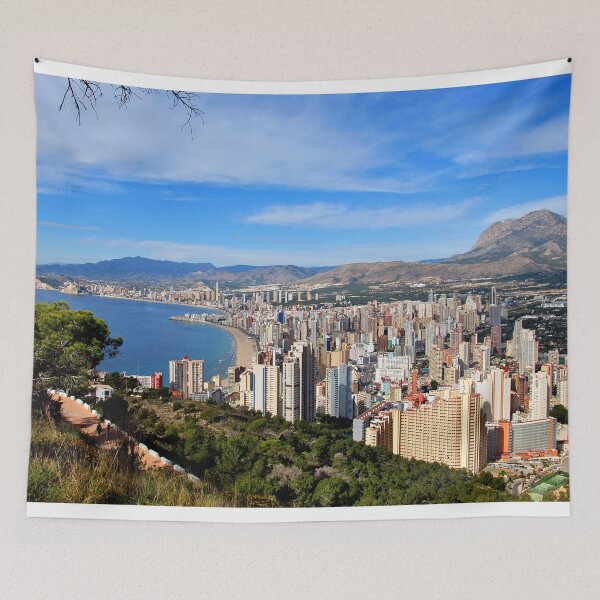 Item preview, Benidorm Skyline Cityscape Costa Blanca Spain designed and sold by AndyEvansPhotos.