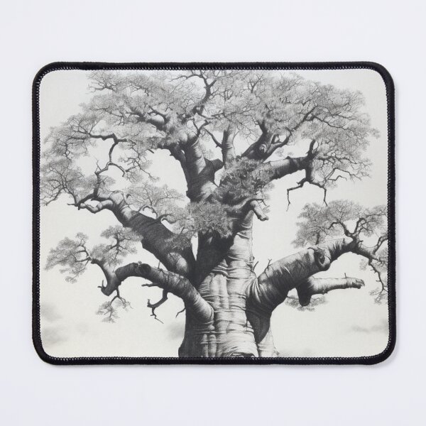 Item preview, Charcoal Drawing ''Baobab" designed and sold by callicoartshop.
